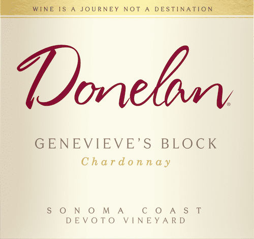 Genevieve's Block Chardonnay - Donelan Wines