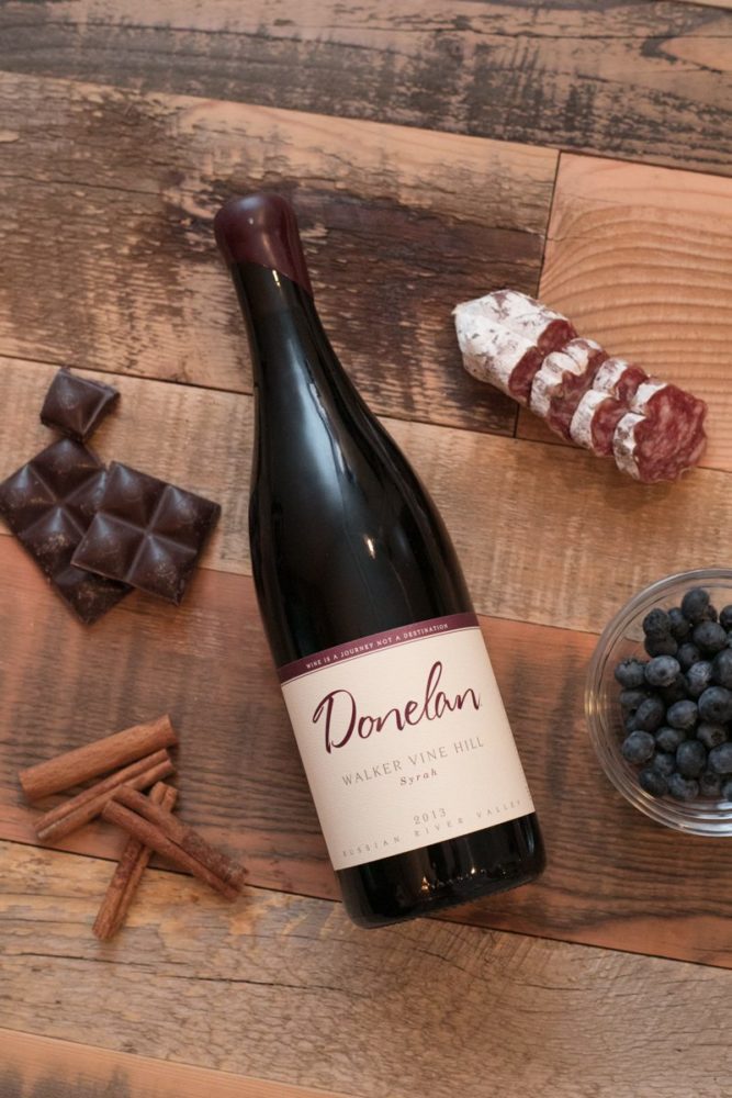 Walker Vine Hill Vineyard Syrah 2013 Vintage Donelan Wines